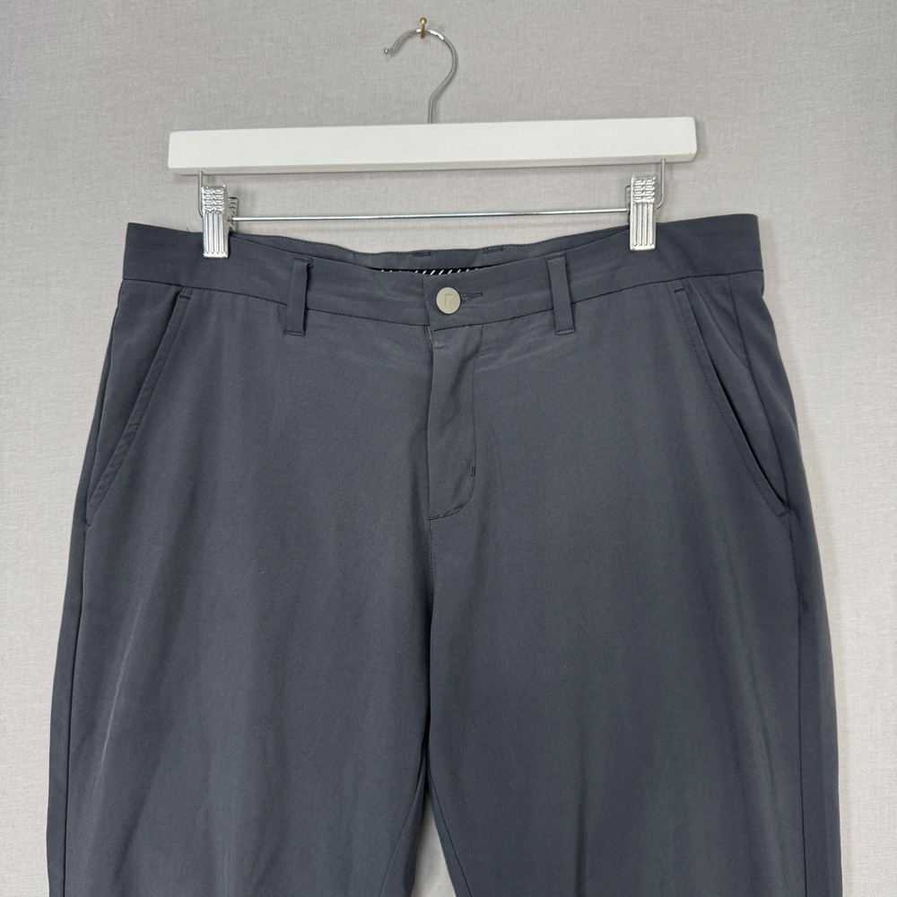 Primo Golf Jogger Pant Mens 33 Gray Performance Zip Ankle Tech Gorpcore Athletic - Picture 2 of 13